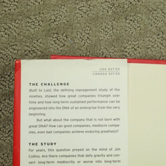 Good to Great : Why Some Companies Make the Leap... and Others Don't by Jim... - Picture 3 of 7